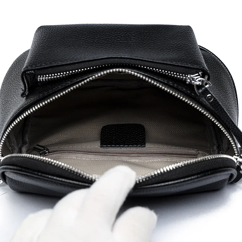 Elsie | Raffinierte PU Lederaxeltasche - Image 3