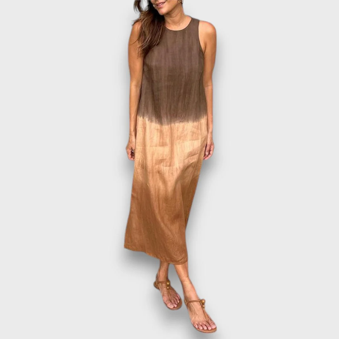 Elvani – Midikleid im sanften Farbverlauf - Image 8