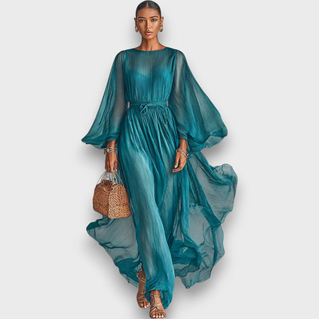 Elviana – Maxikleid aus Chiffon - Image 4