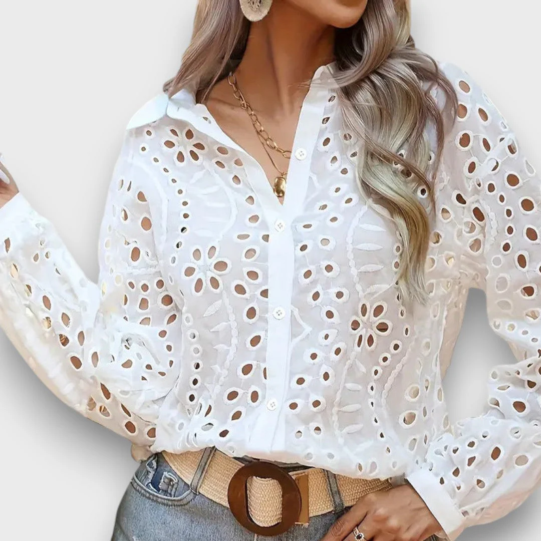 Elvira – Sommerbluse mit Boho-Spirit - Image 4