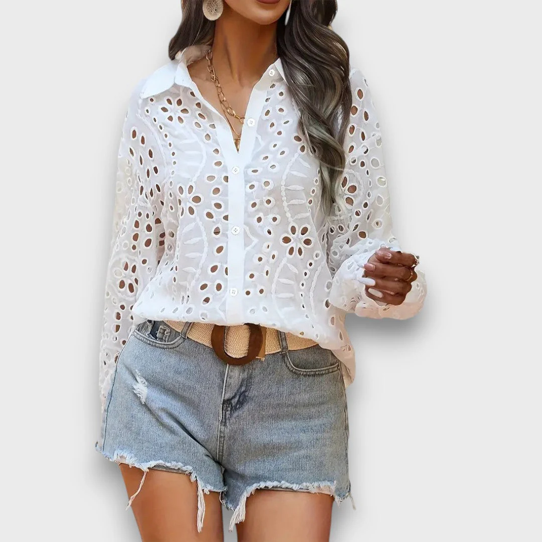 Elvira – Sommerbluse mit Boho-Spirit - Image 5