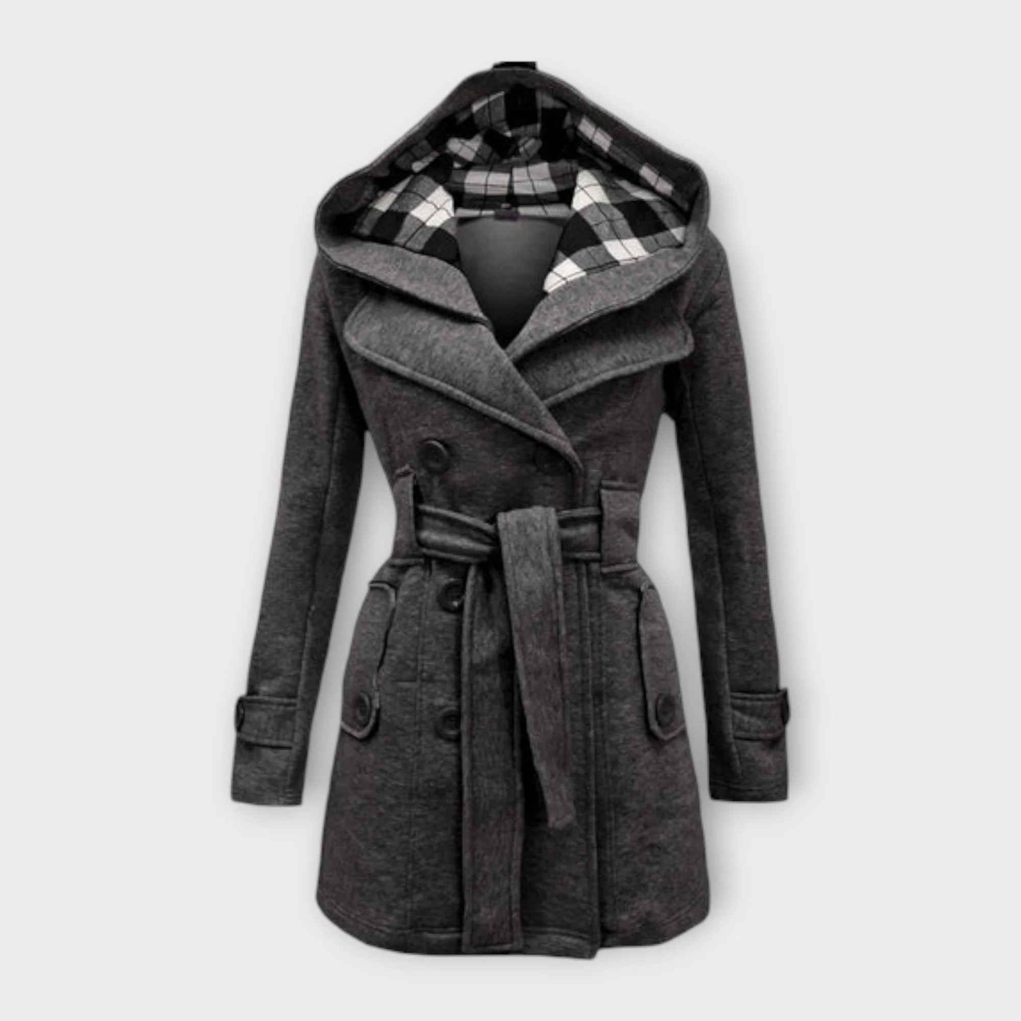 Elyana – Warmer Wintermantel mit Kapuze - Image 4
