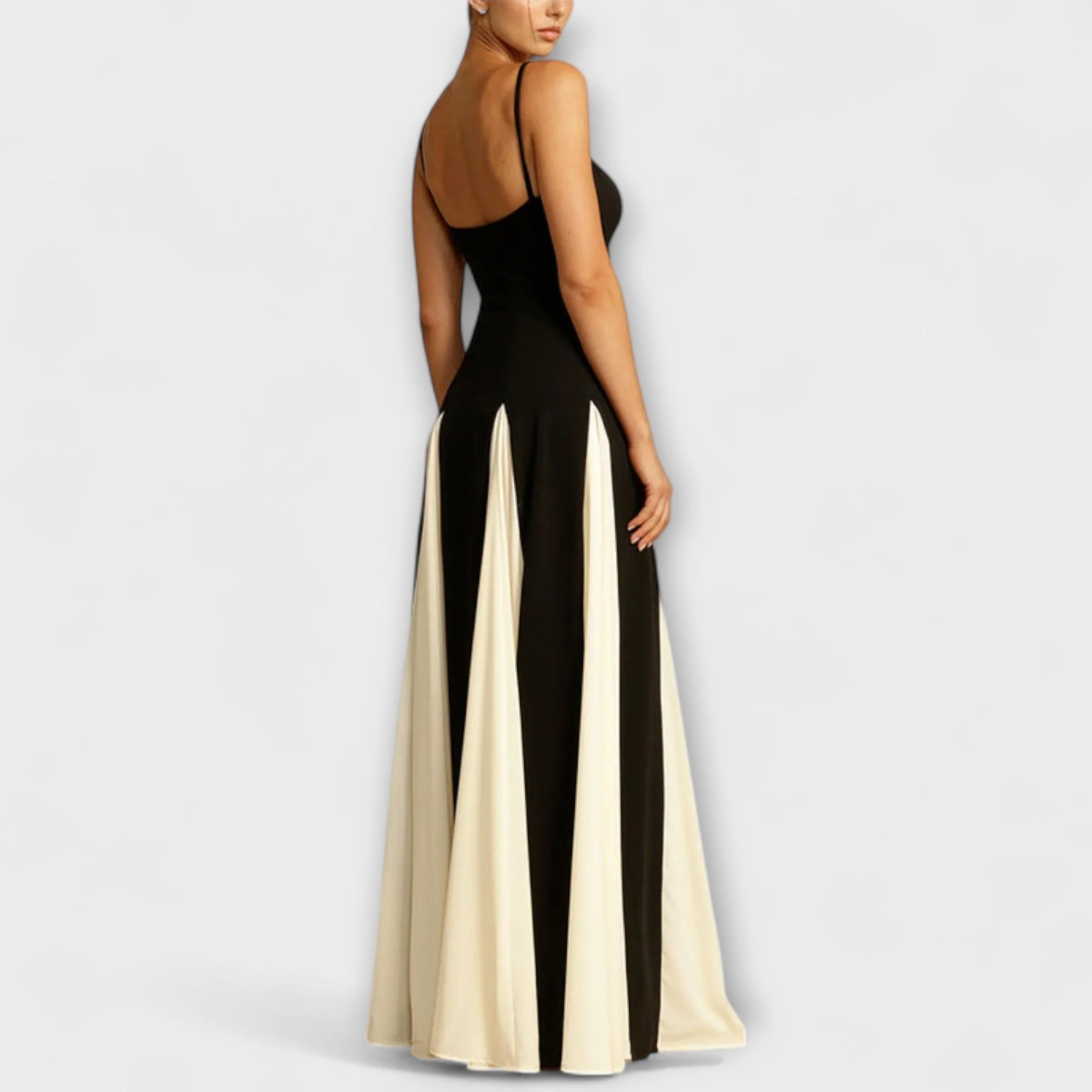 Ember - Klassisches A-Linien Maxikleid mit Tüll-Details - Image 5