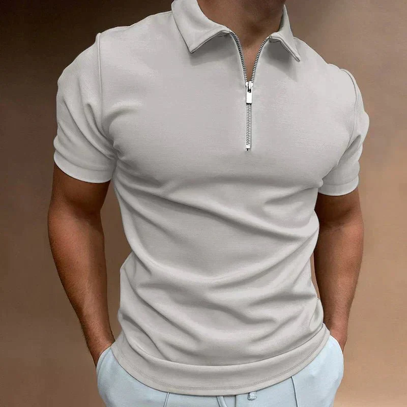 Emil Kurzarm-Poloshirt mit Reißverschluss - Image 4