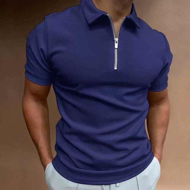 Emil Kurzarm-Poloshirt mit Reißverschluss - Image 6