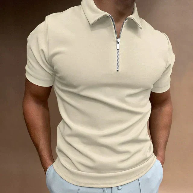 Emil Kurzarm-Poloshirt mit Reißverschluss - Image 7