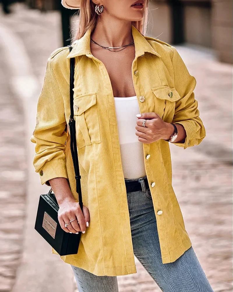 Emilia | Moderne stylische Cordjacke - Image 2