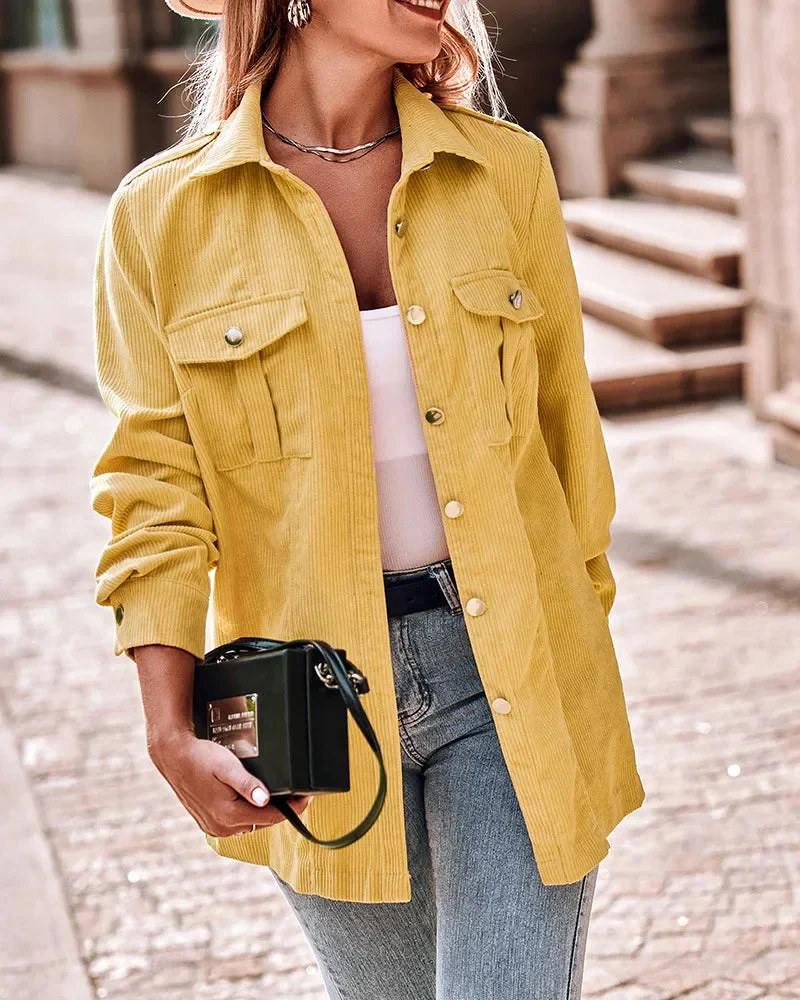 Emilia | Moderne stylische Cordjacke - Image 3