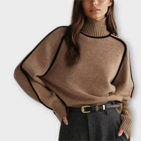 Emilie – Weicher Strickpullover mit Rollkragen - Image 5
