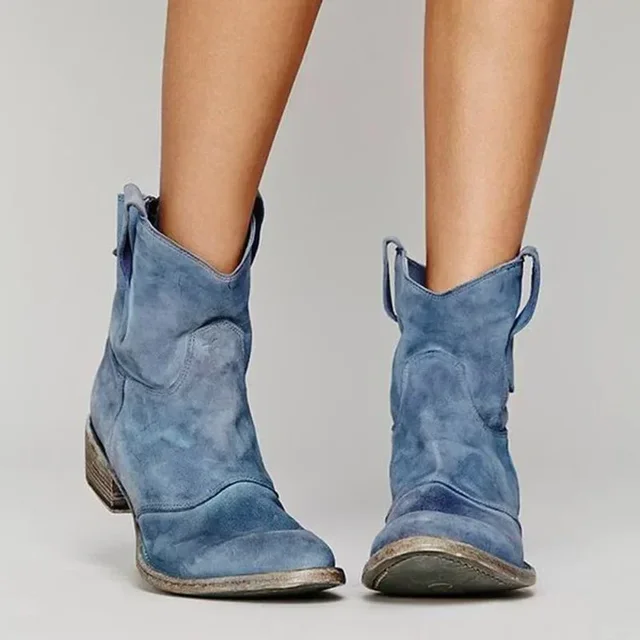 Emily™ – Lederstiefel für Knöchel - Image 3