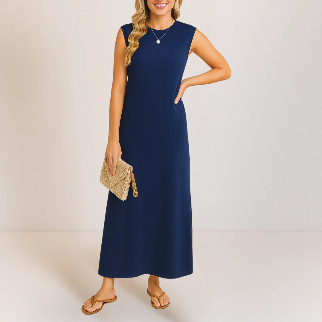 Emma™ | Elegantes langes Anti-Knitter-Kleid - Image 10