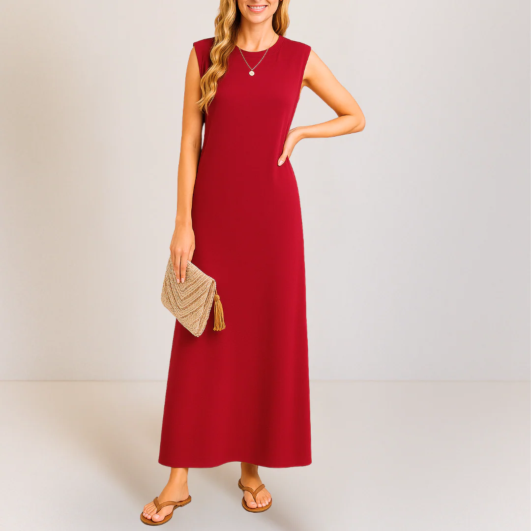Emma™ | Elegantes langes Anti-Knitter-Kleid - Image 6