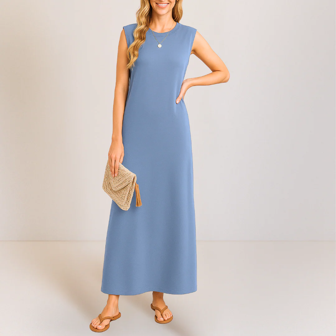 Emma™ | Elegantes langes Anti-Knitter-Kleid - Image 7