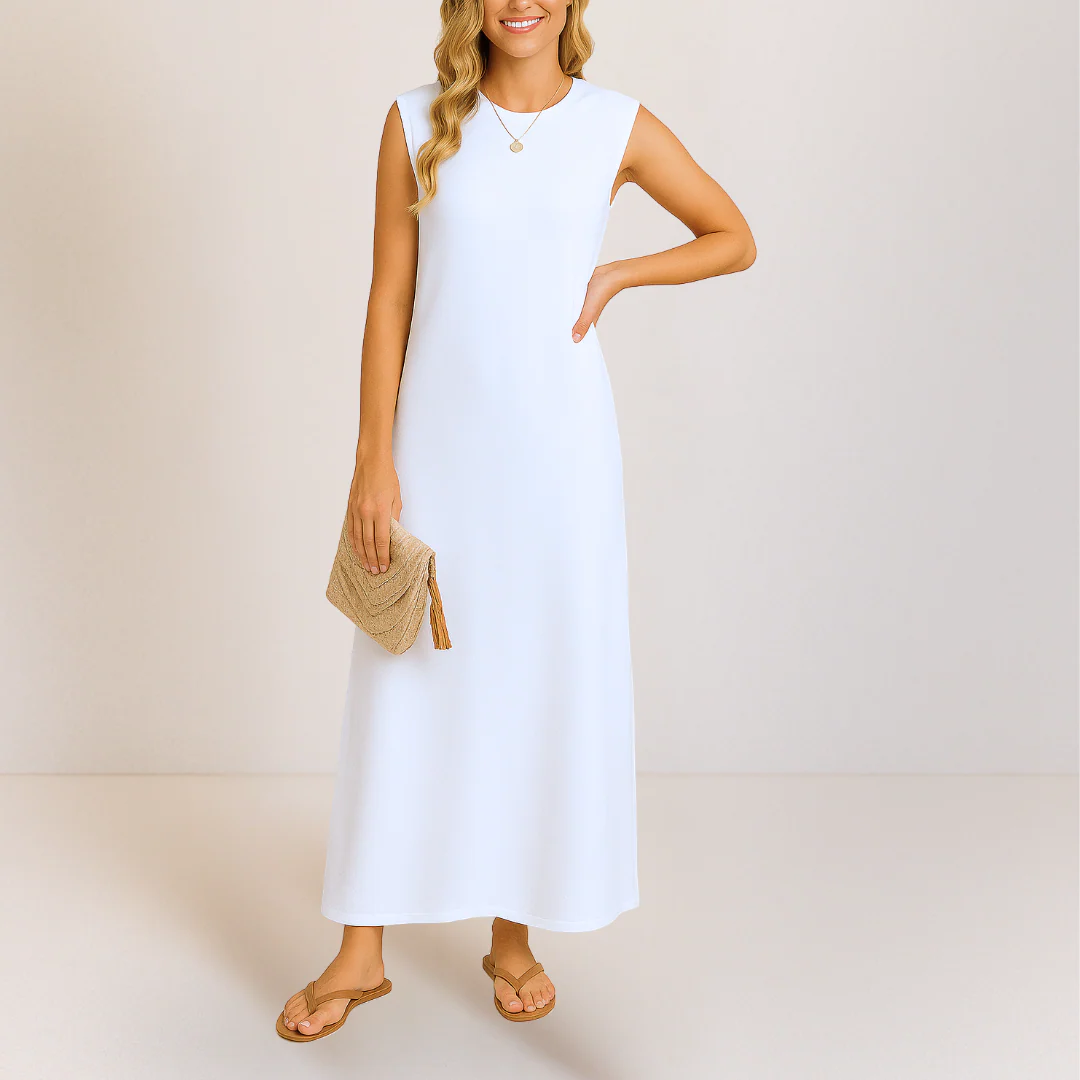 Emma™ | Elegantes langes Anti-Knitter-Kleid - Image 8