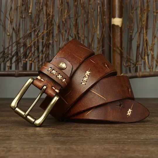 EMMERICH - GÜRTEL AUS LEDER MIT METALLSCHNALLE - Image 2
