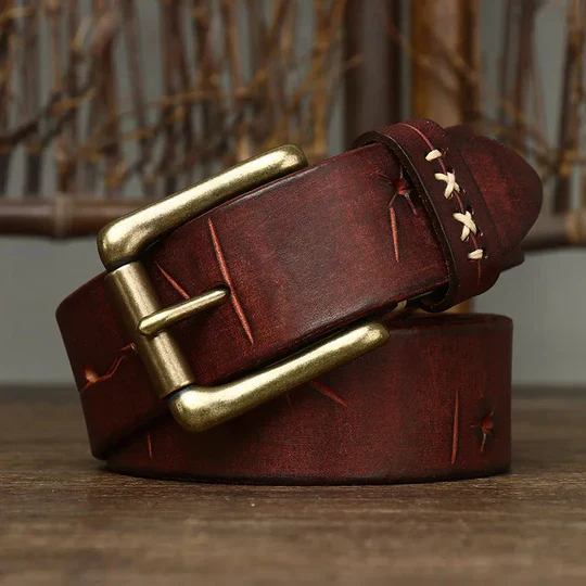 EMMERICH - GÜRTEL AUS LEDER MIT METALLSCHNALLE - Image 3