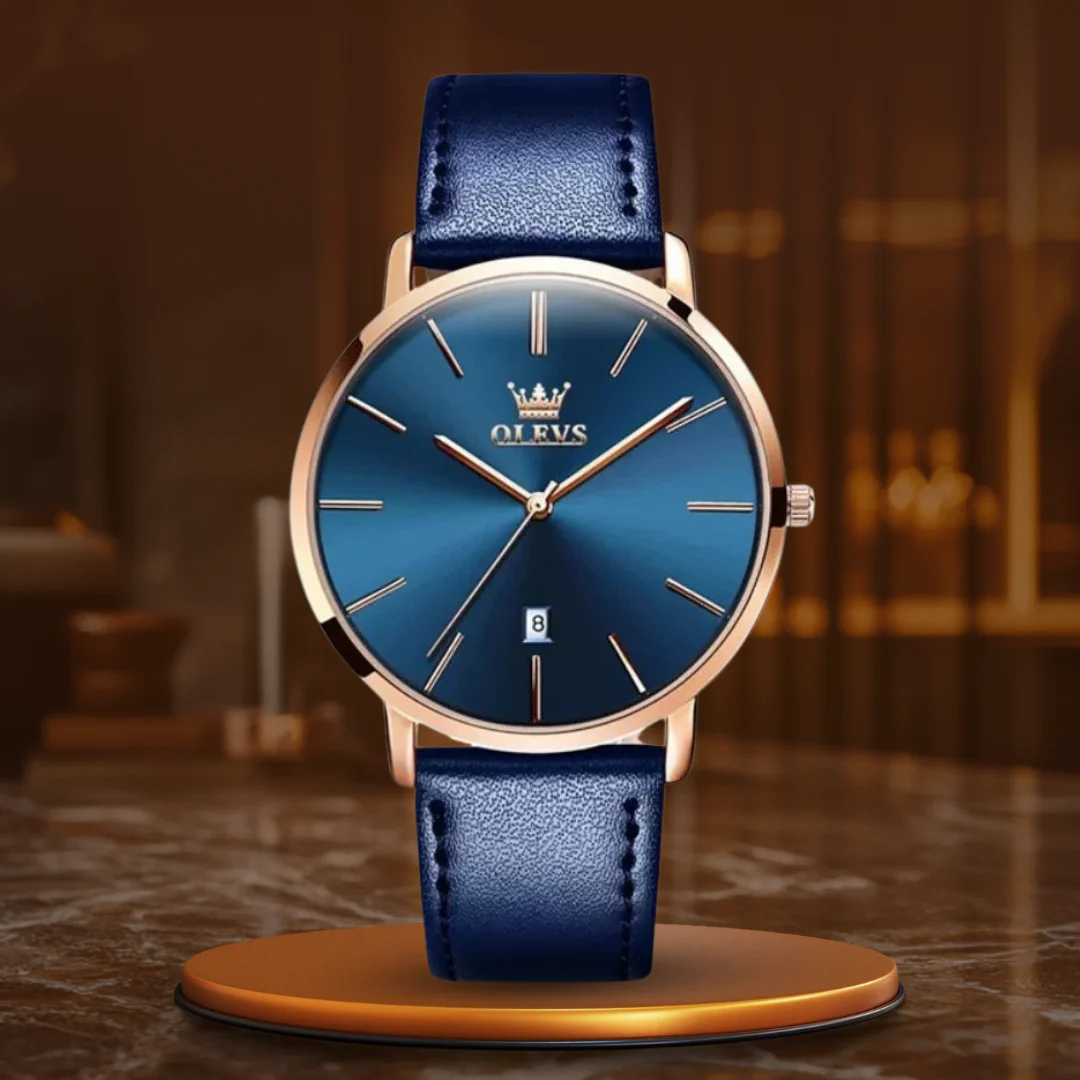 Emmerich | Lederarmband-Herrenuhr