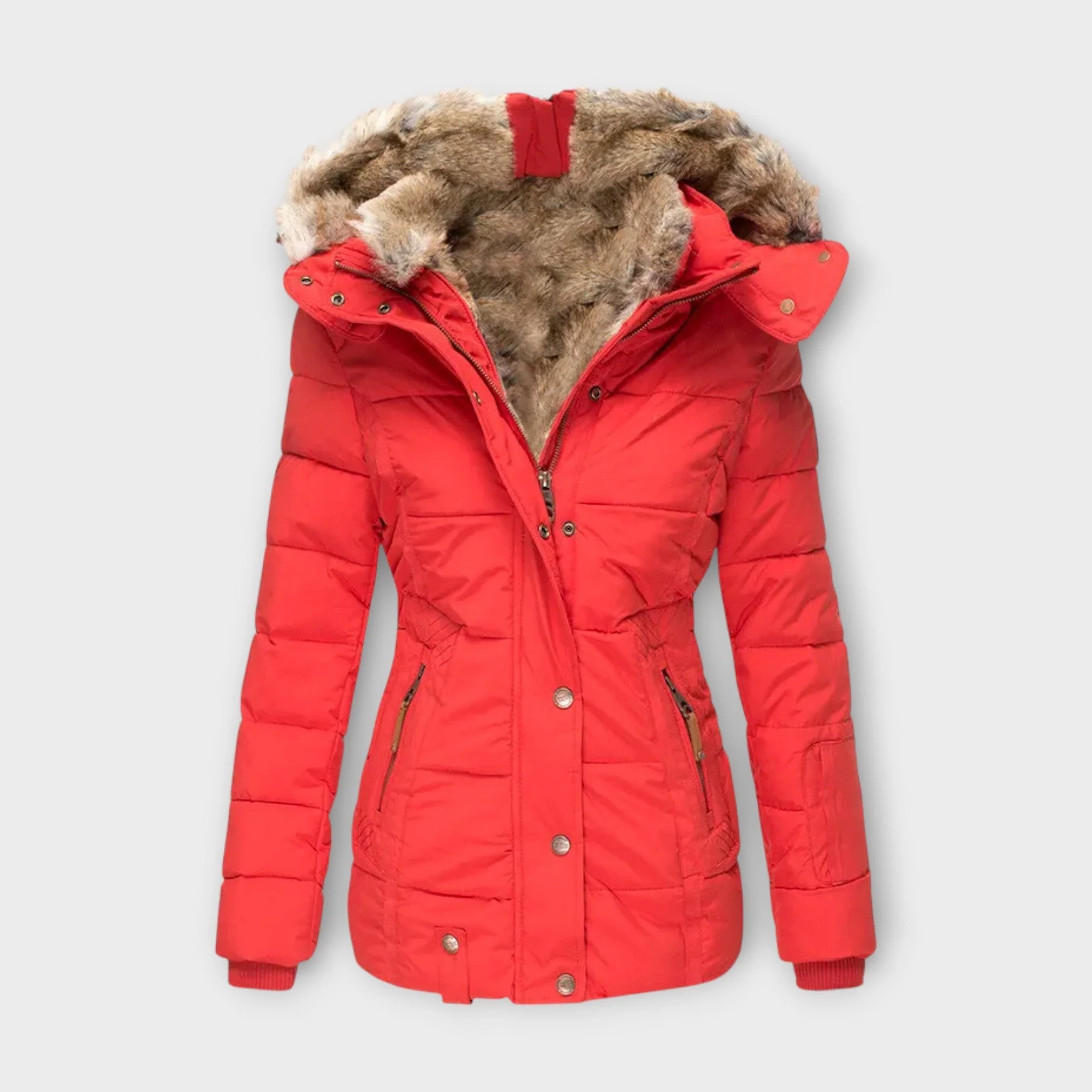 Emyra – Winterjacke mit Fellkapuze - Image 5