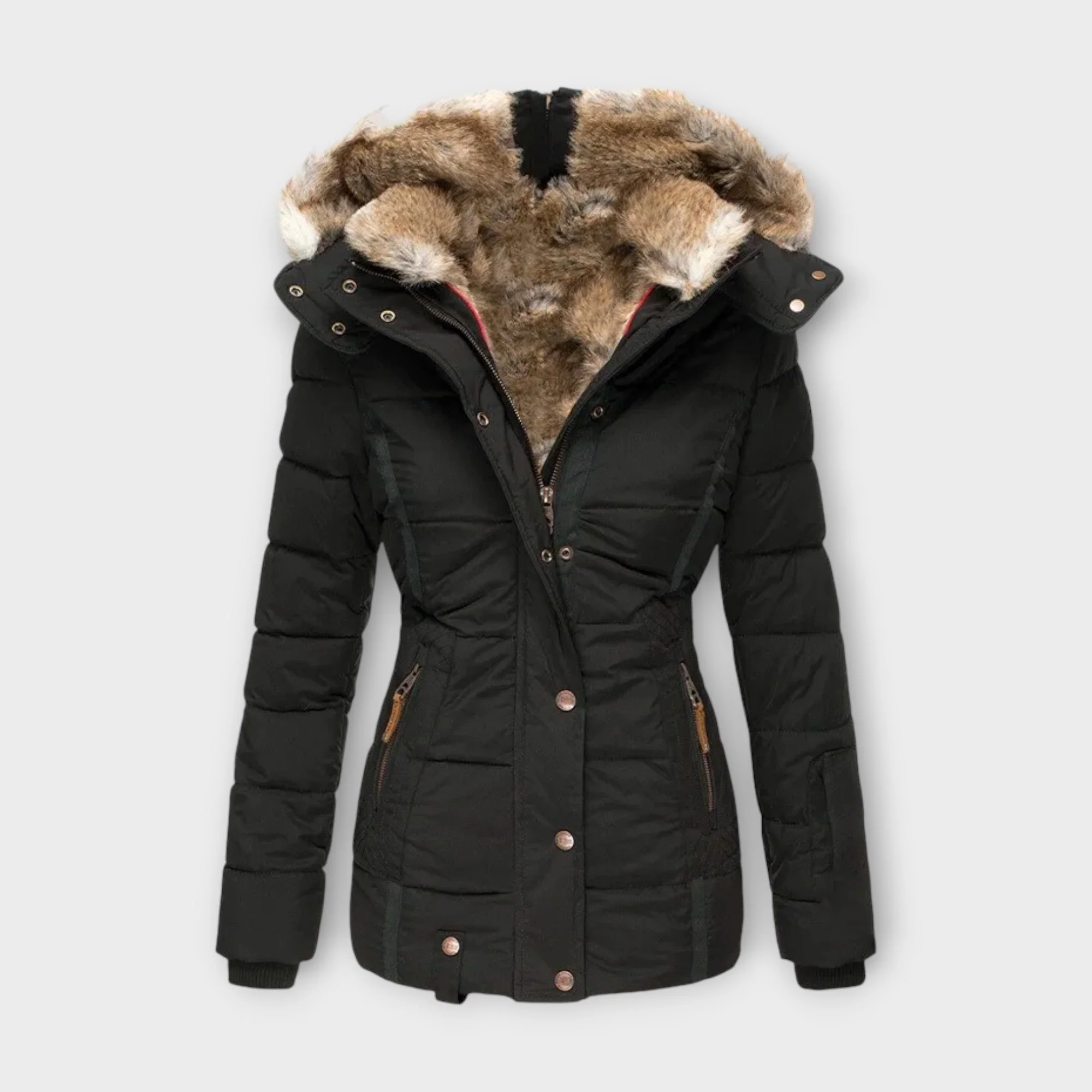 Emyra – Winterjacke mit Fellkapuze - Image 8