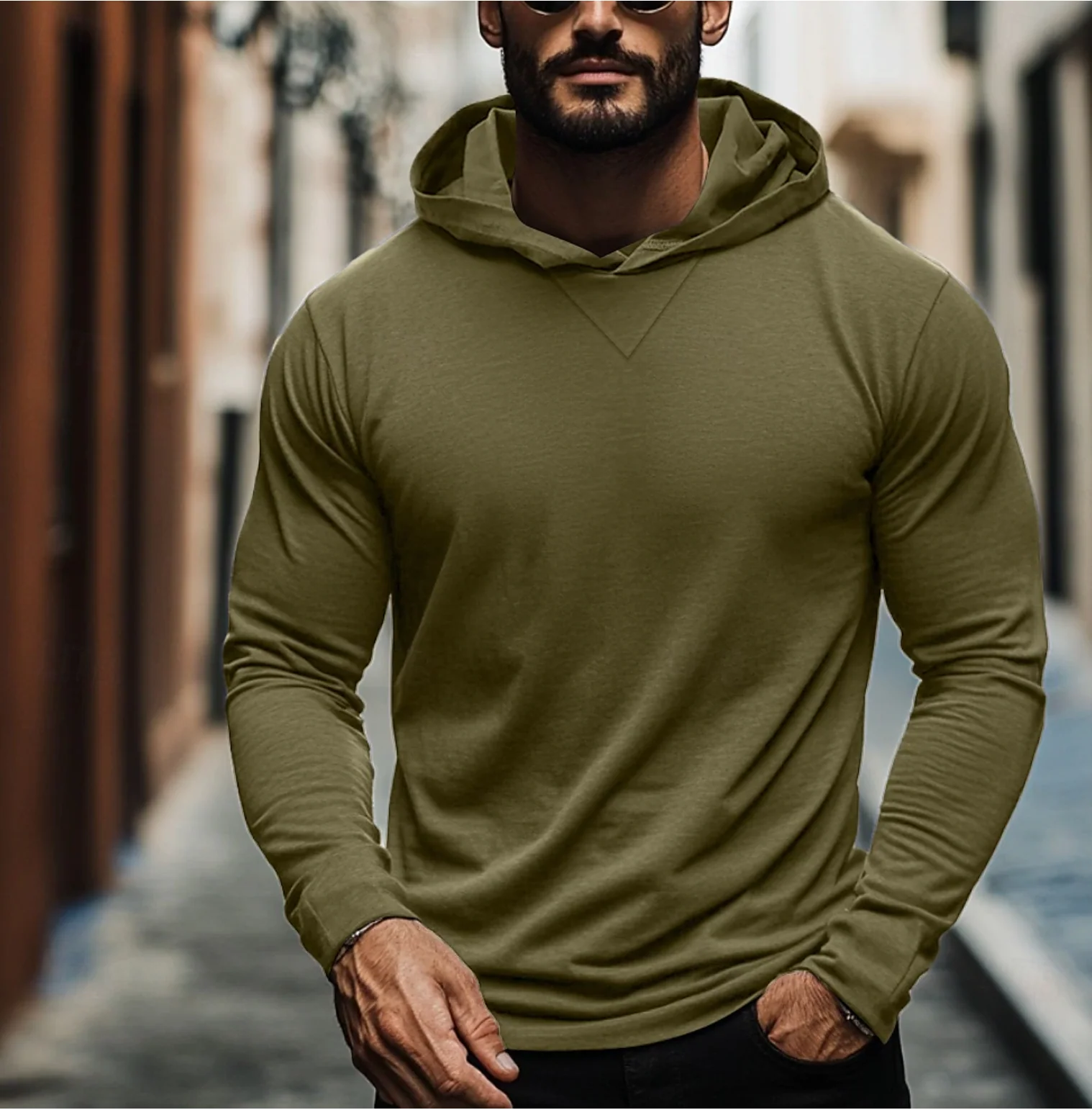 Enrico | Klassischer Herren Hoodie - Image 5
