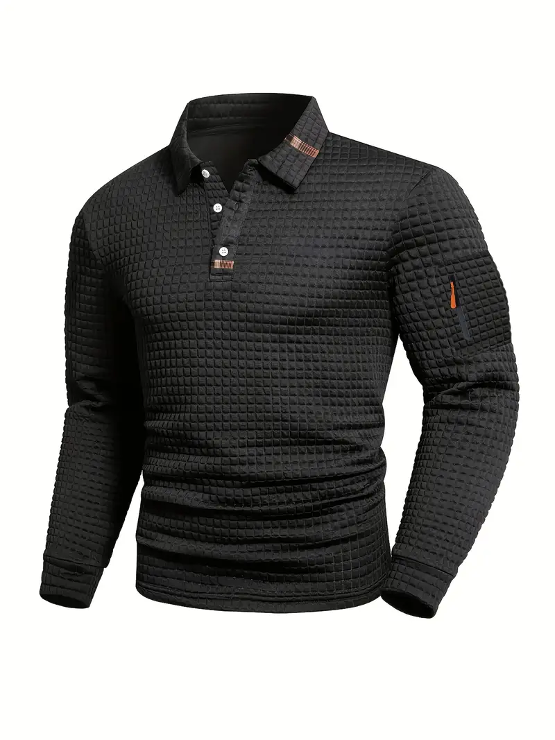 Ephraim – Strukturiertes Poloshirt Mit Ärmeltasche - Image 8