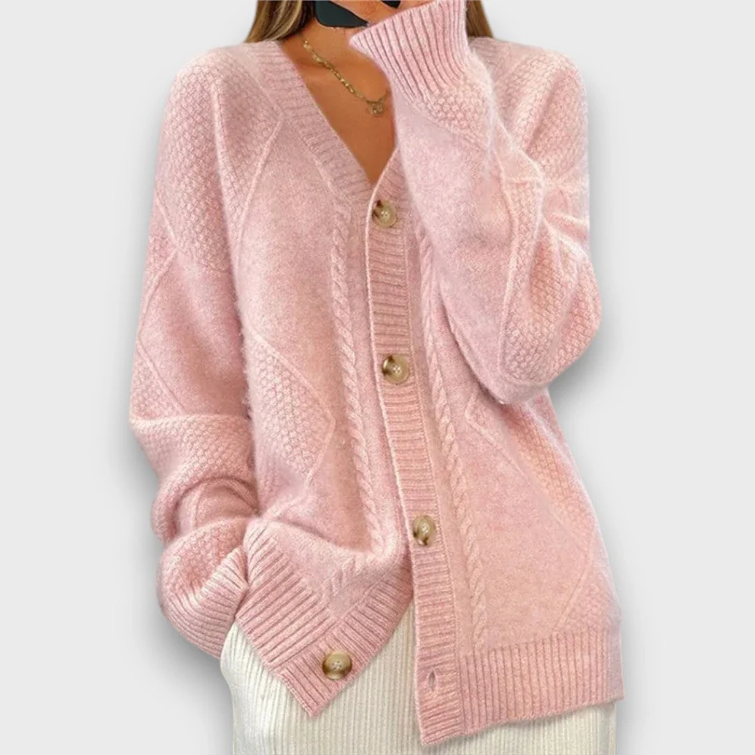 Erelia – Strickcardigan mit Knopfleiste