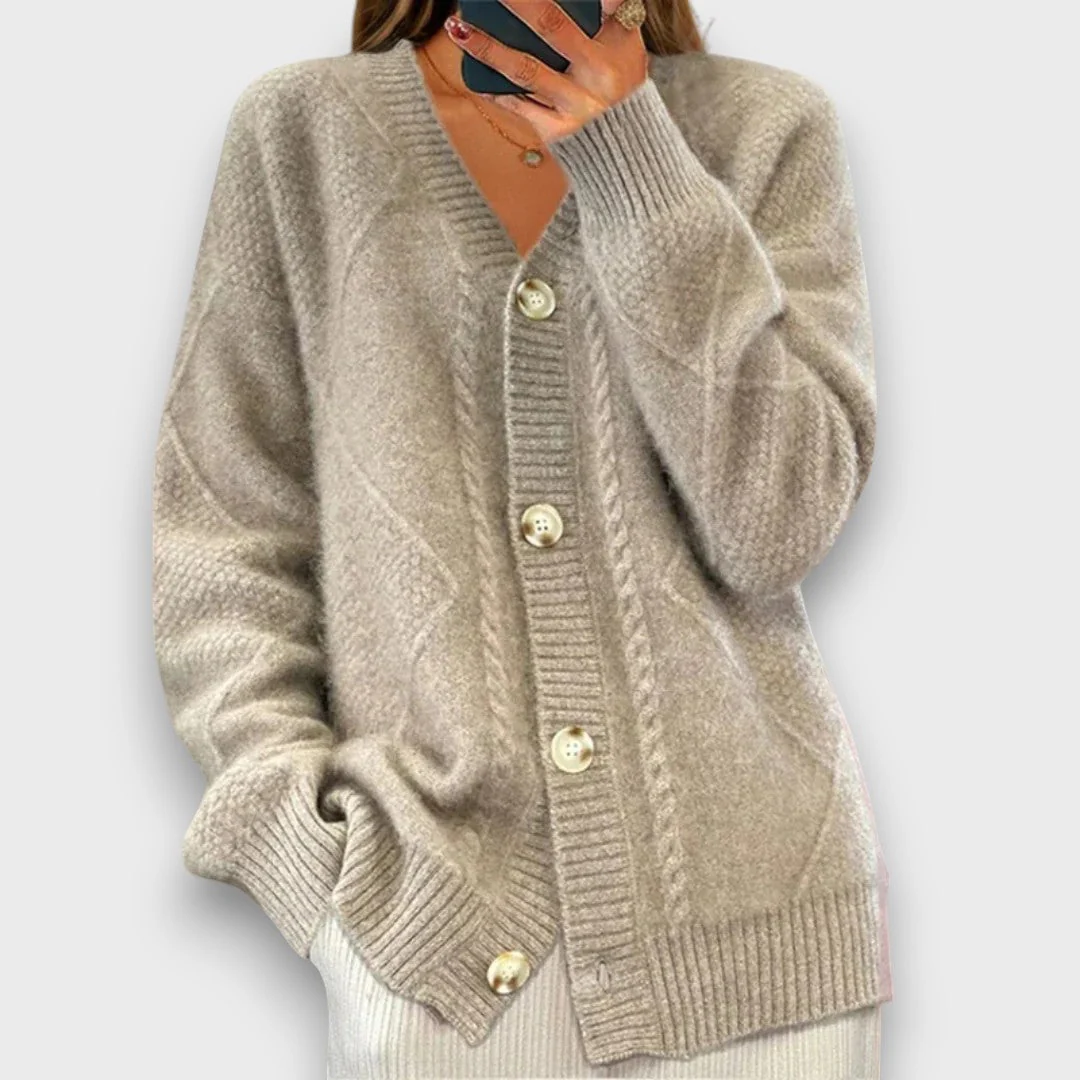 Erelia – Strickcardigan mit Knopfleiste - Image 3