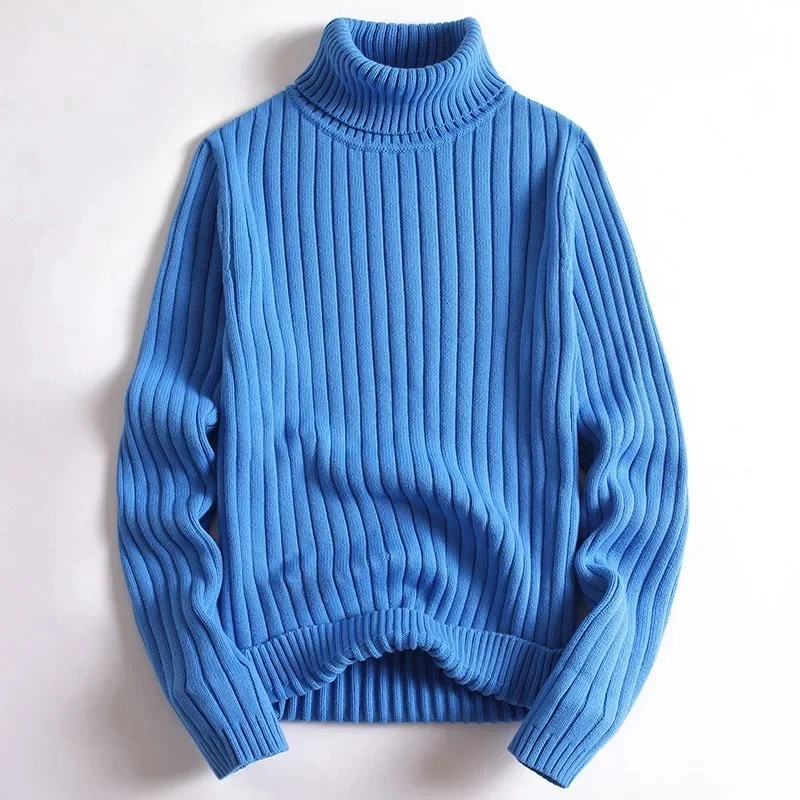 ERIK - PULLOVER AUS RIPPSTRICK MIT ROLLKRAGEN - Image 3