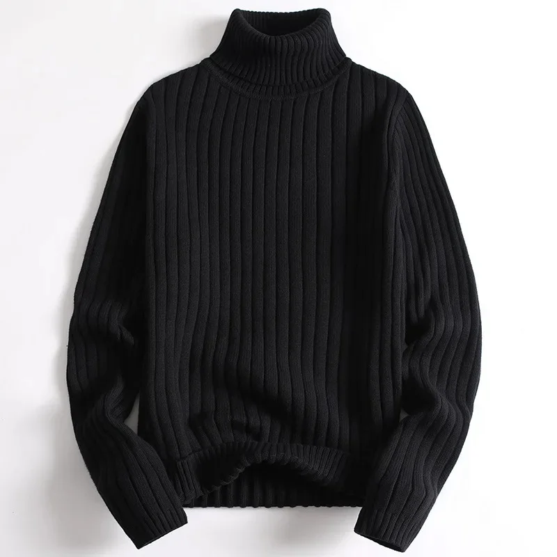 ERIK - PULLOVER AUS RIPPSTRICK MIT ROLLKRAGEN - Image 7