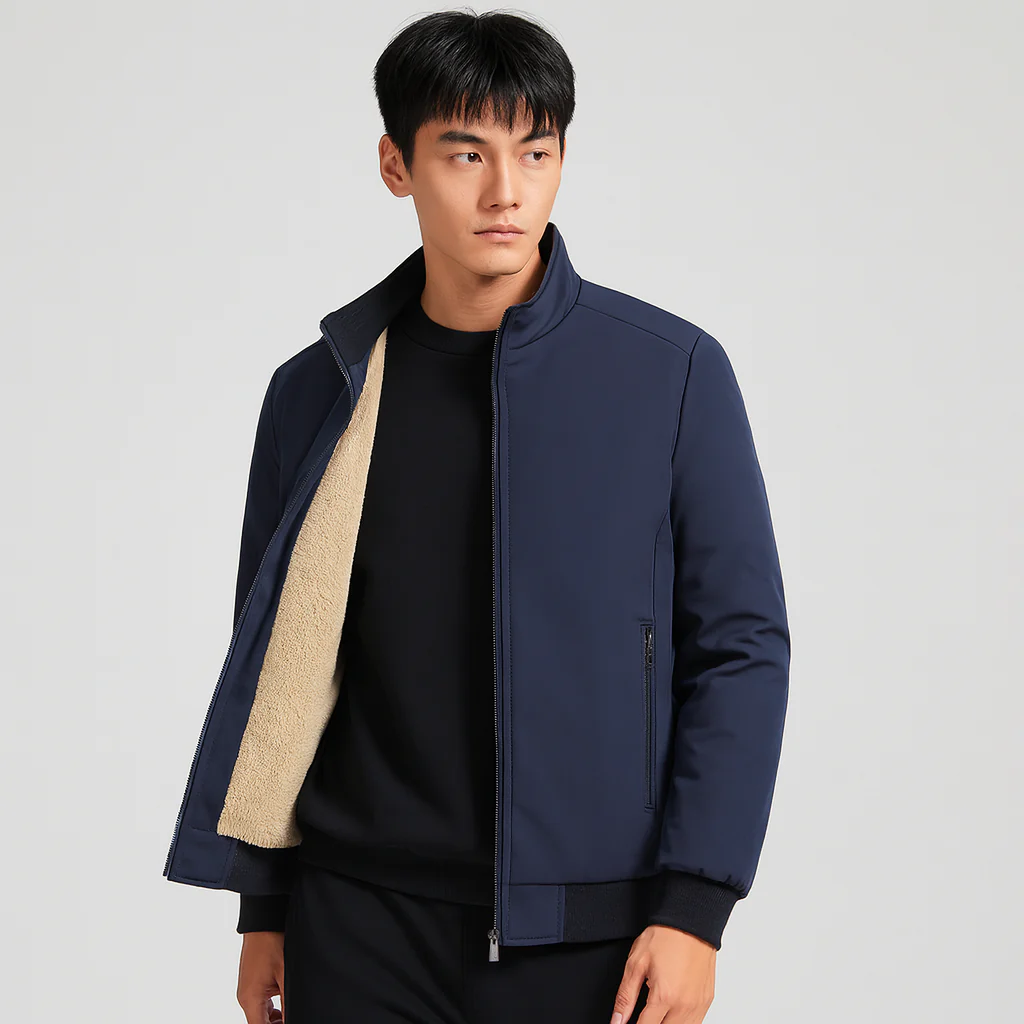 Erik | Warme Herren-Fleecejacke mit Stehkragen - Image 2