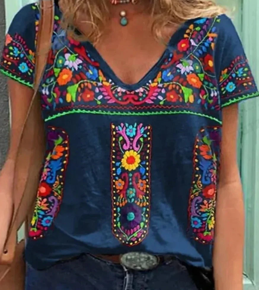 Esther - Ethnische T-Shirts - Image 2