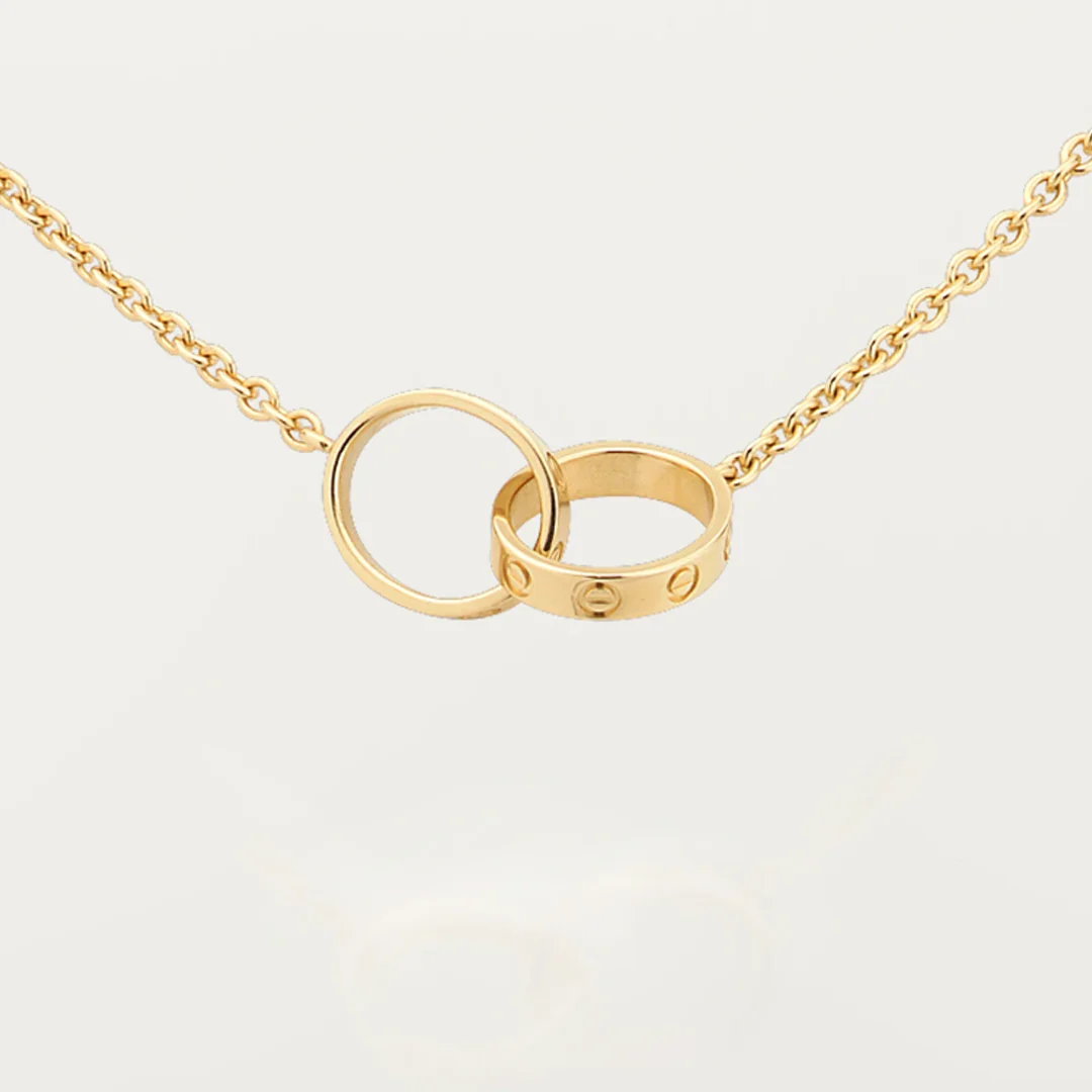 ETERNITY RING HALSKETTE | GOLD - Image 3
