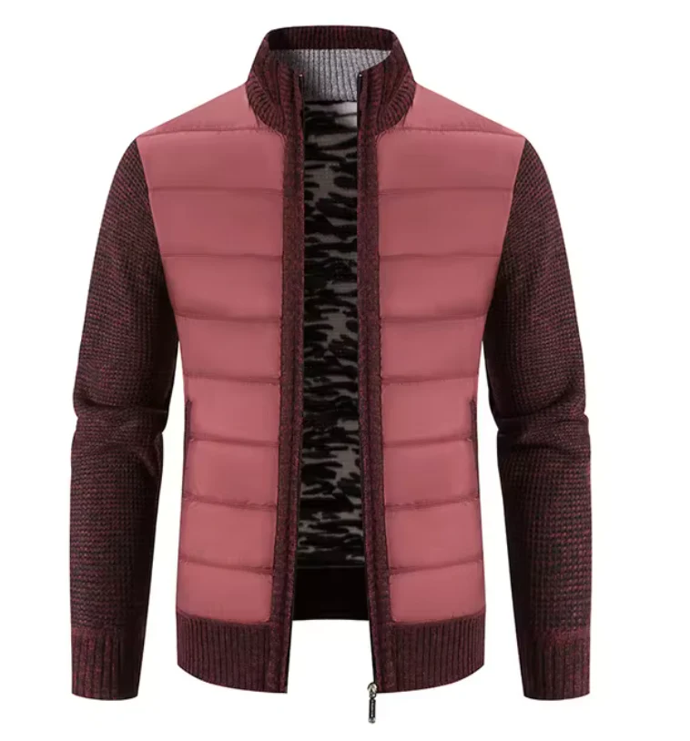 Ethan Stehkragen Pullover – Langärmelige Herrenjacke - Image 2