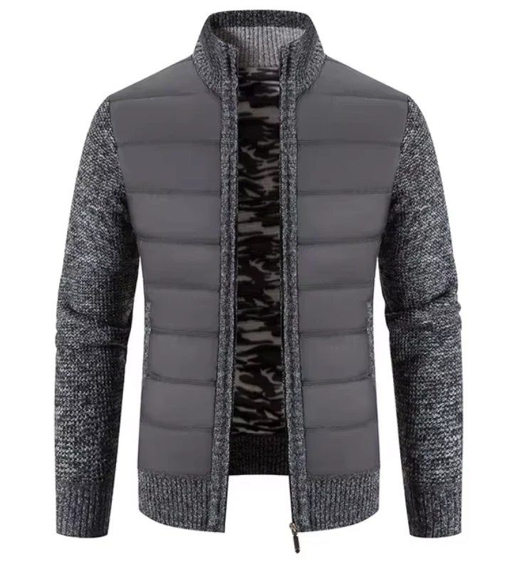 Ethan Stehkragen Pullover – Langärmelige Herrenjacke - Image 5