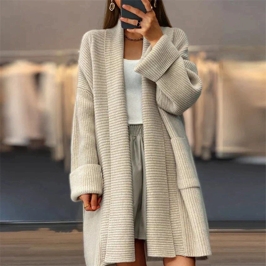 Euphemia | Langer Strickcardigan