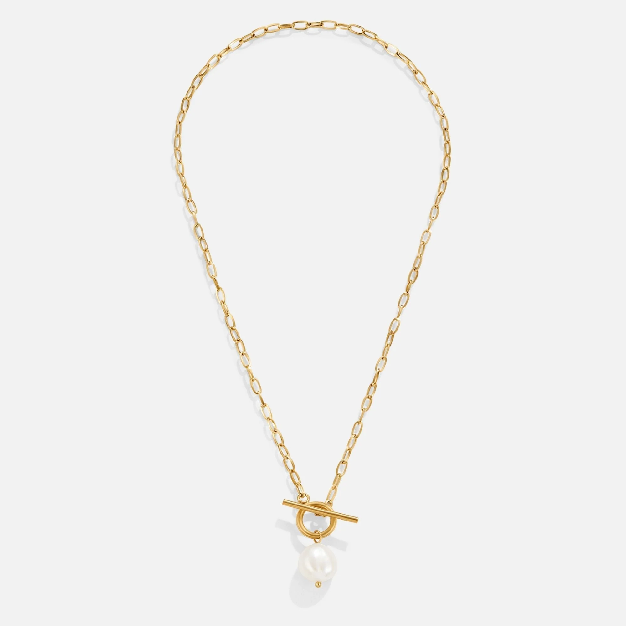 Eva Süßwasserperlen Goldkette - Image 4