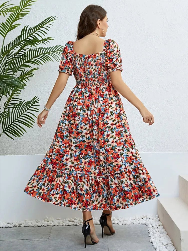 Evelina Geblümtes Midikleid - Image 4