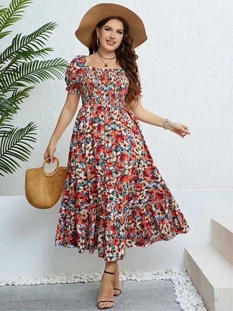 Evelina Geblümtes Midikleid - Image 5
