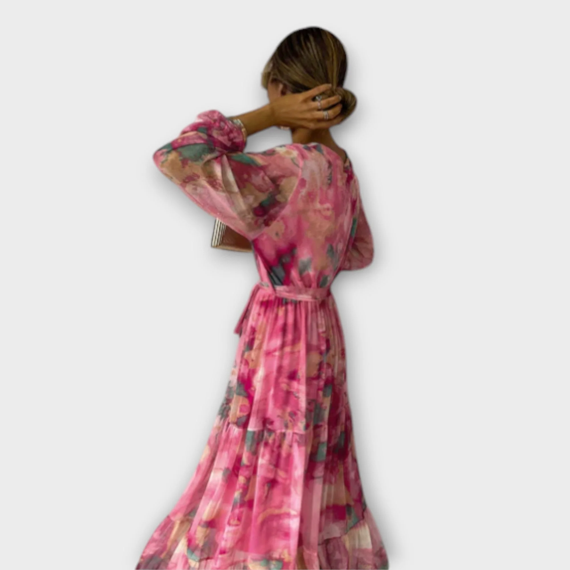 Evelyn - Aquarell Traum Maxi Dress - Image 2
