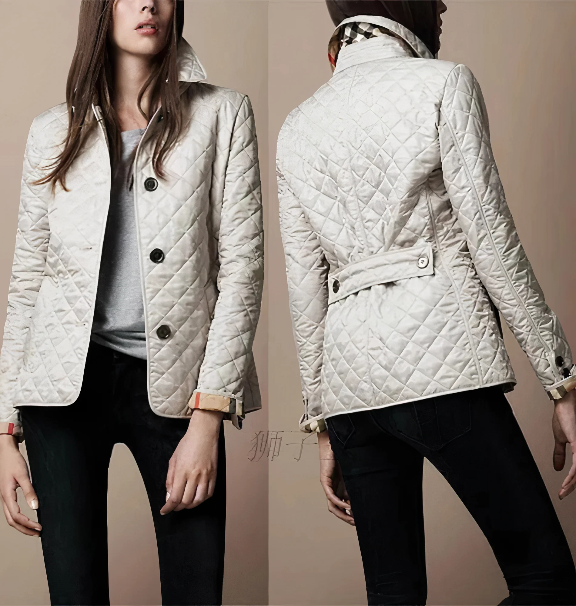 Evelyn - Seiden-Baumwoll-Jacke für Fraue - Image 2
