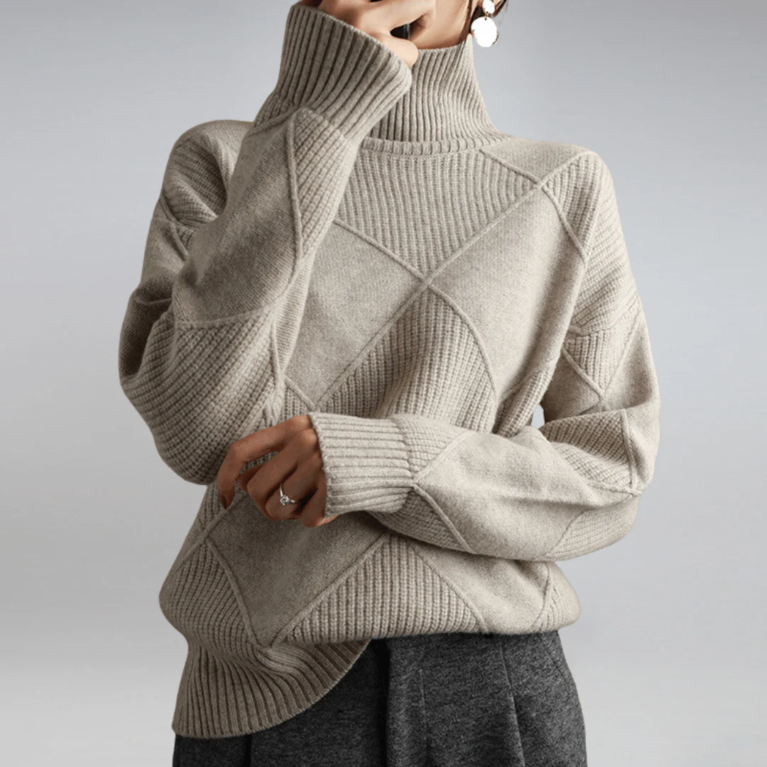 Everly Strick-Rollkragenpullover - Image 3