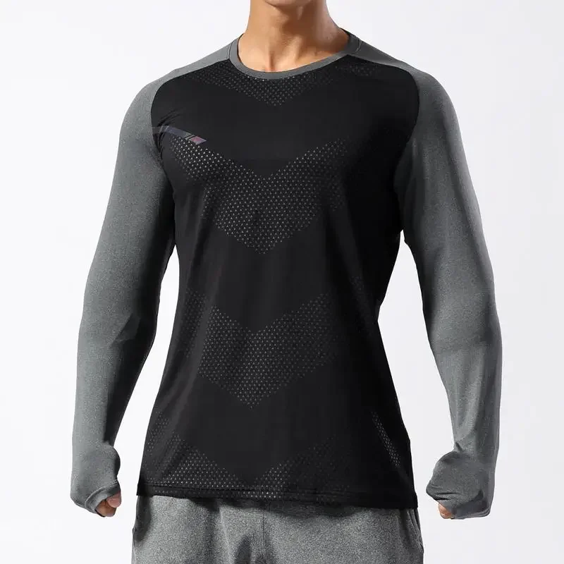 Exos | Schnelltrocknendes Langarmshirt für Herren Fitness - Image 4