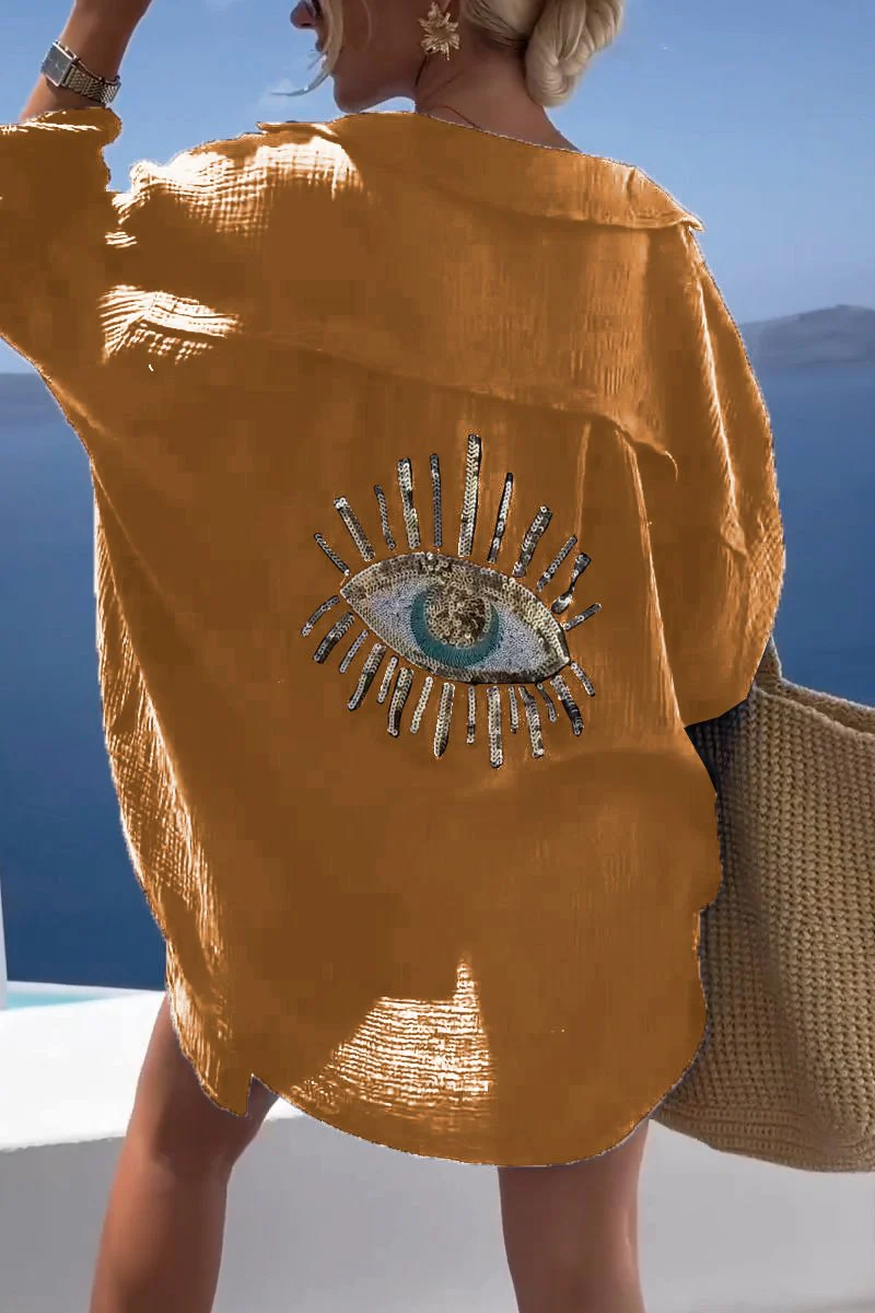 EyeConic | Oversized Baumwollbluse - Image 7