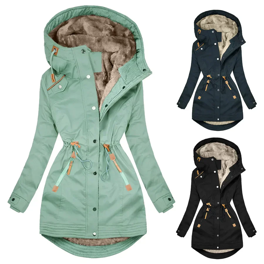 Eyla - kuschelige & wetterfeste damen parkajacke - Image 10