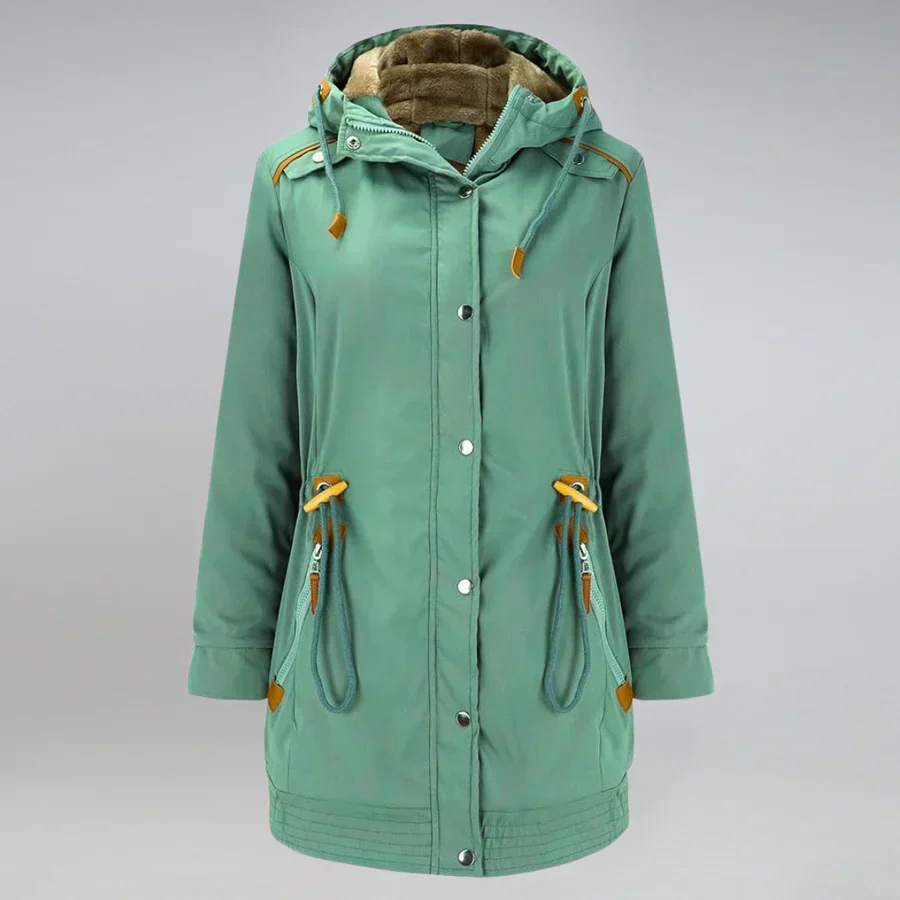 Eyla - kuschelige & wetterfeste damen parkajacke - Image 12