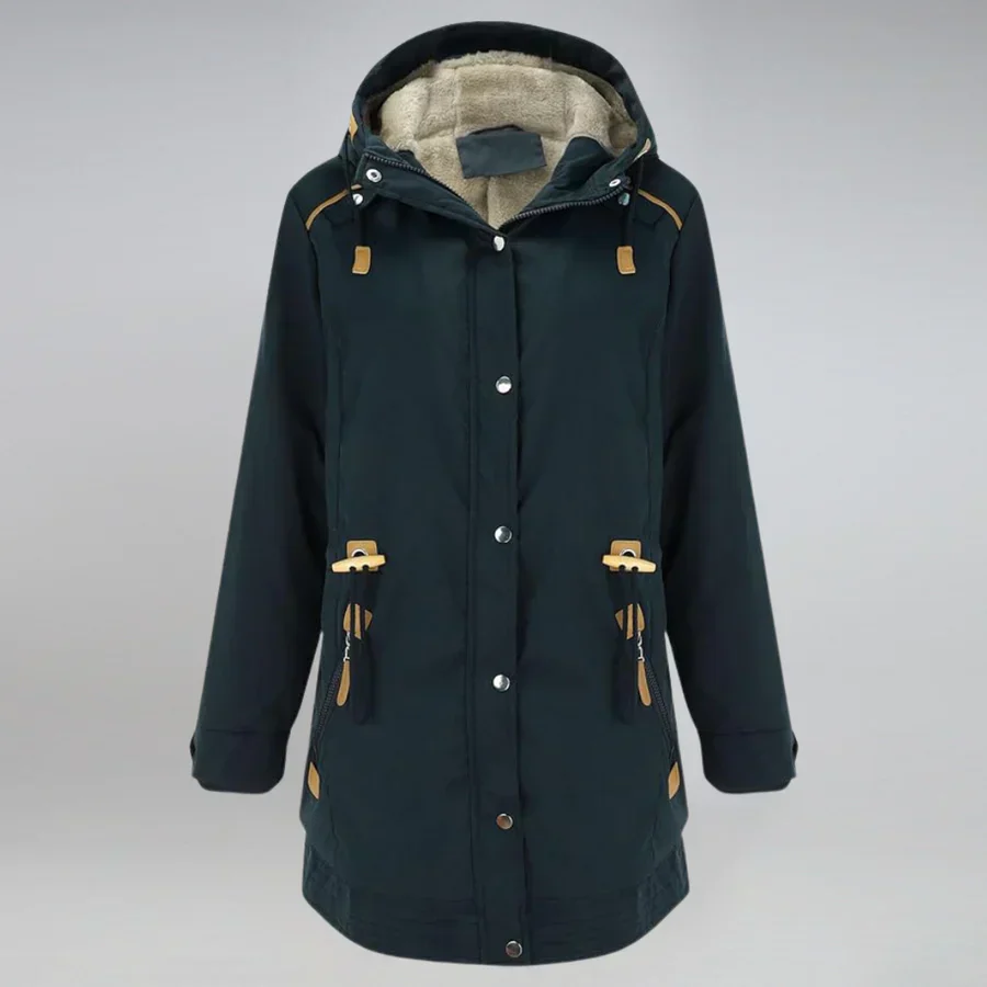 Eyla - kuschelige & wetterfeste damen parkajacke - Image 13
