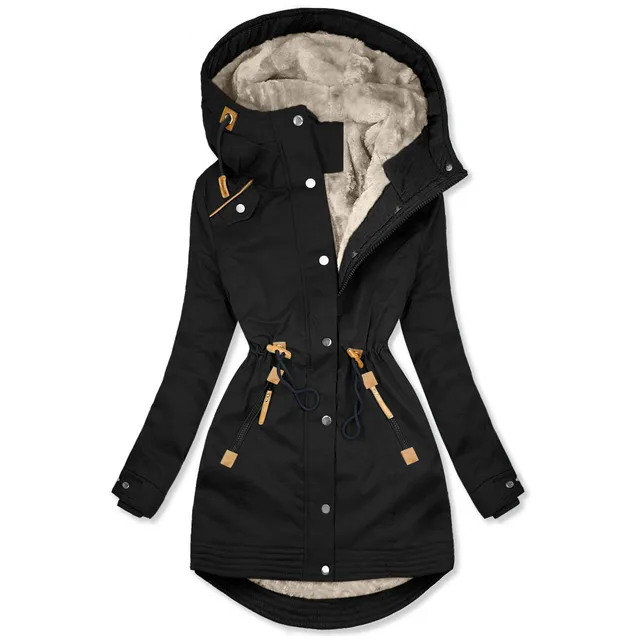Eyla - kuschelige & wetterfeste damen parkajacke - Image 2