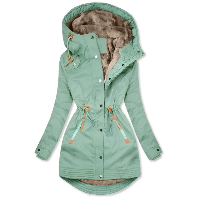 Eyla - kuschelige & wetterfeste damen parkajacke - Image 6