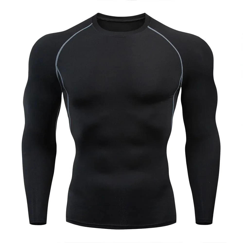 Ezario | Atmungsaktives Kompressionsshirt für Herren Alltag - Image 5
