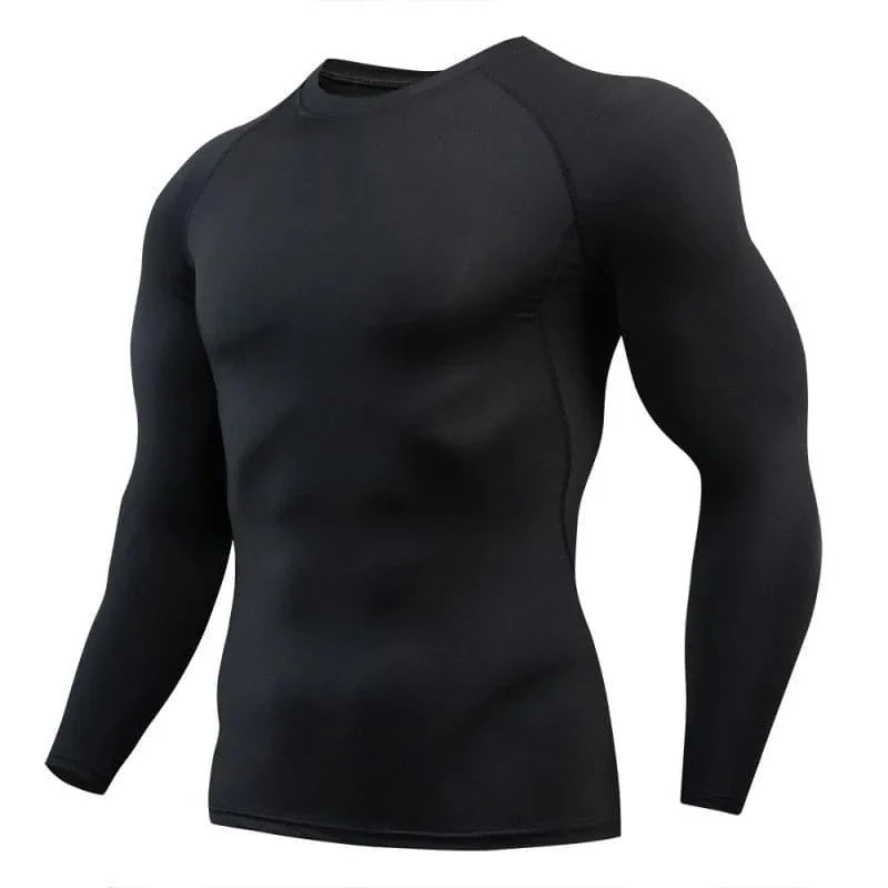 Ezario | Atmungsaktives Kompressionsshirt für Herren Alltag - Image 8